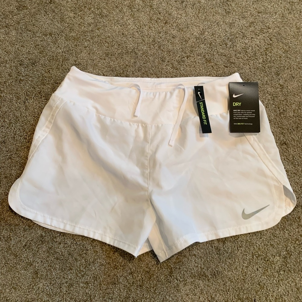 NWT Nike White Athletic Shorts.